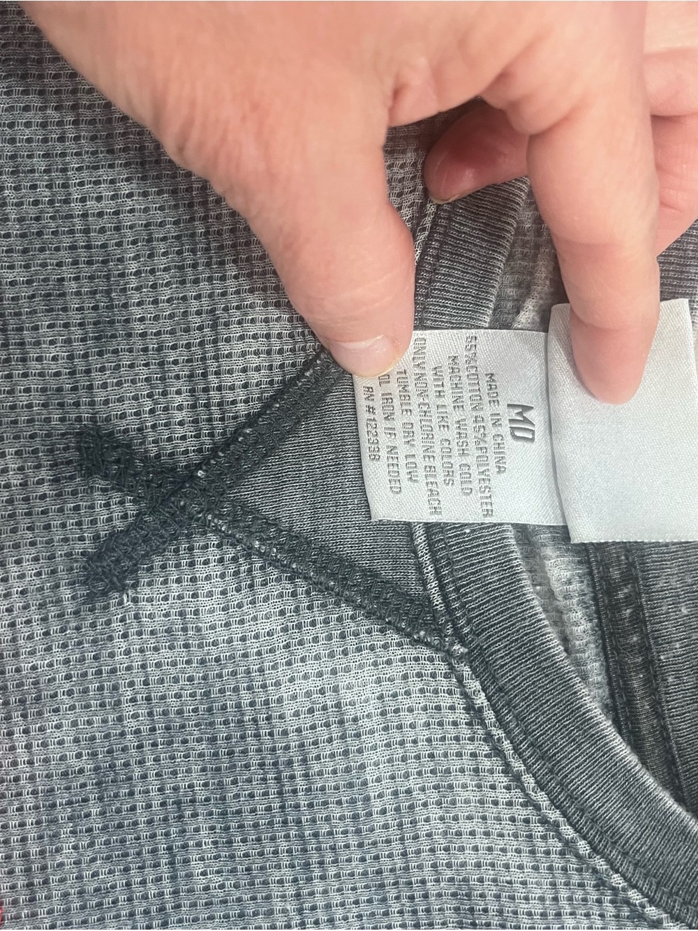 Jeep Burn-out Gray Graphic Long-Sleeve Top - Picture 8 of 8